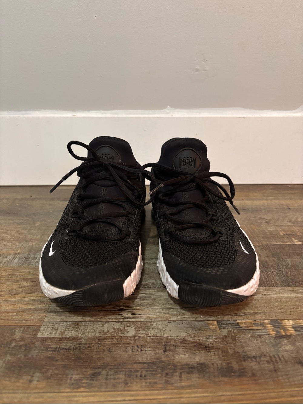 Nike Free Metcon 4 Black White Cross Training Shoes Men's Size 9.5 CT3886-010